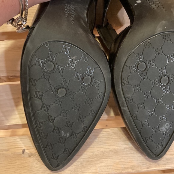 Black Franco Sarto Heels - Picture 6 of 6